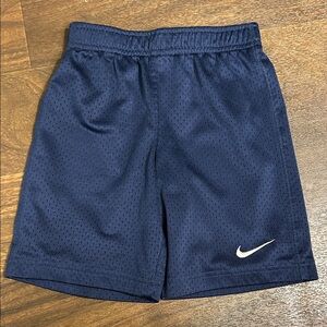 Nike Kids Dark Blue Mesh Shorts